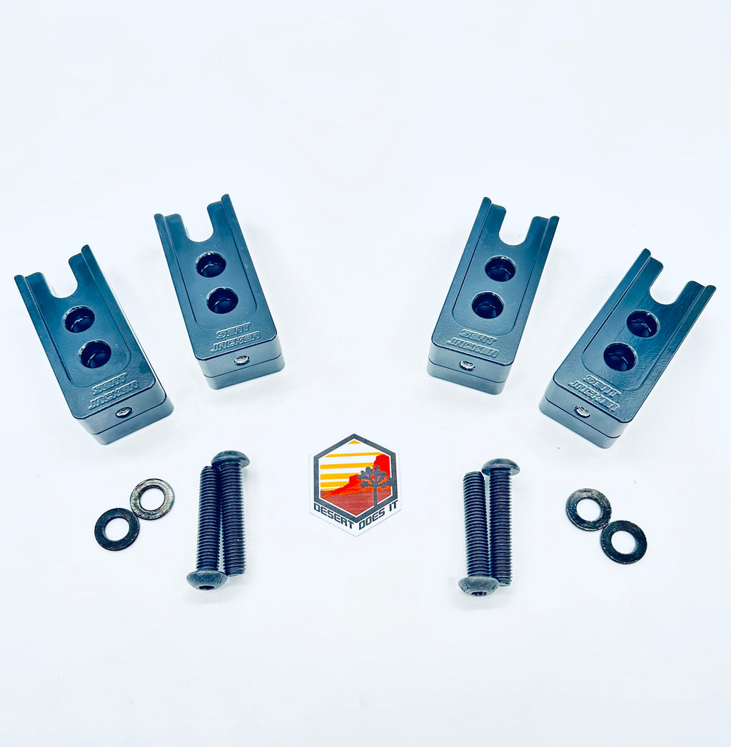 TOYOTA ADJUSTABLE FRONT SEAT JACKERS® W/OPTIONAL MMP (TACOMA)