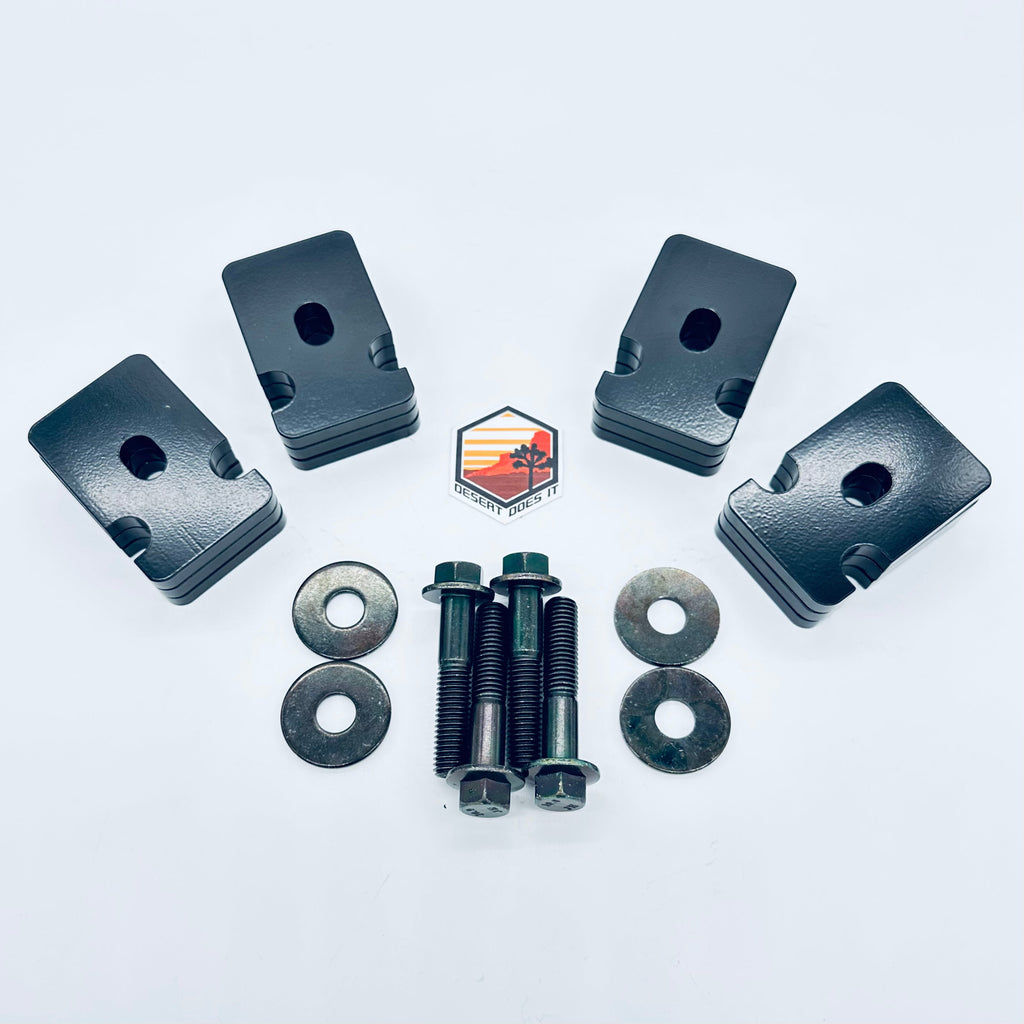 JEEP ADJUSTABLE FRONT SEAT JACKERS® (WRANGLER JK/JKU)