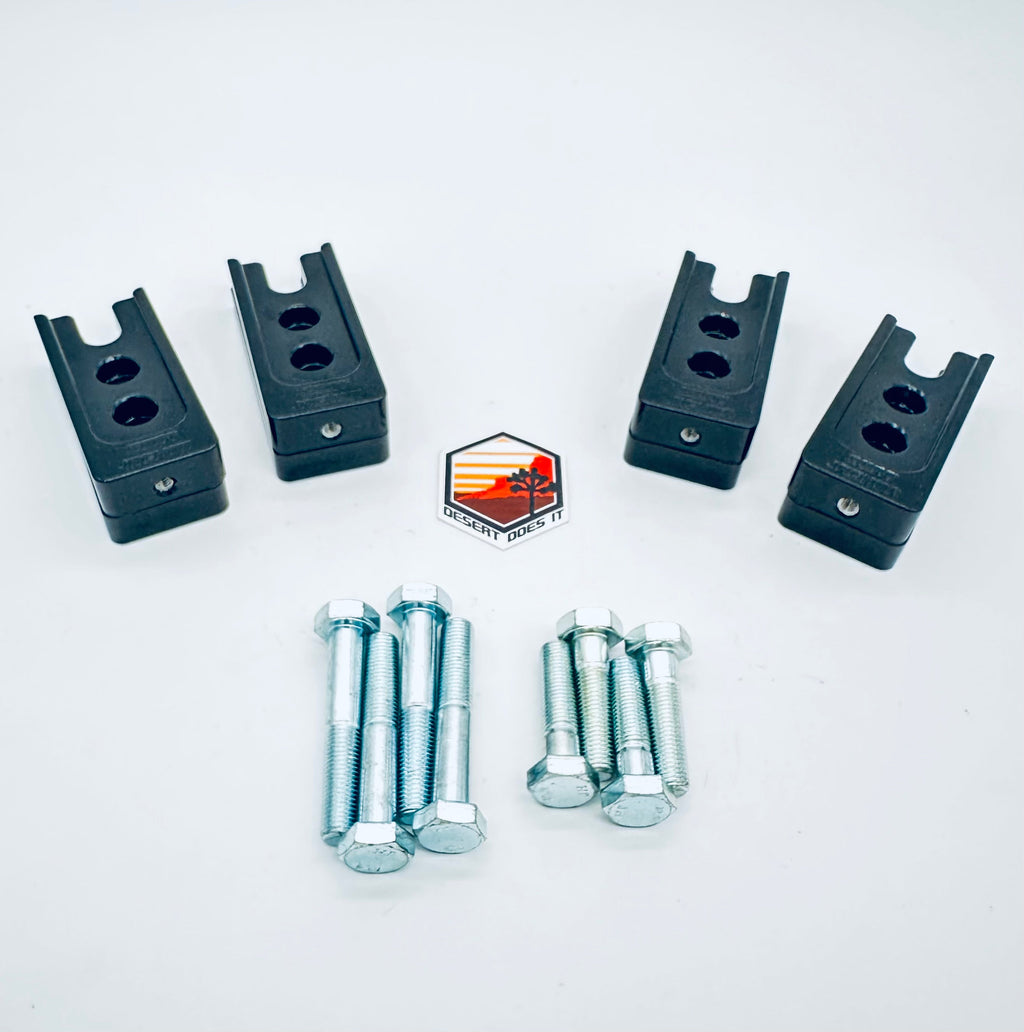 TOYOTA ADJUSTABLE FRONT SEAT JACKERS (TUNDRA, LAND CRUISER, AND 4RUNNER+)