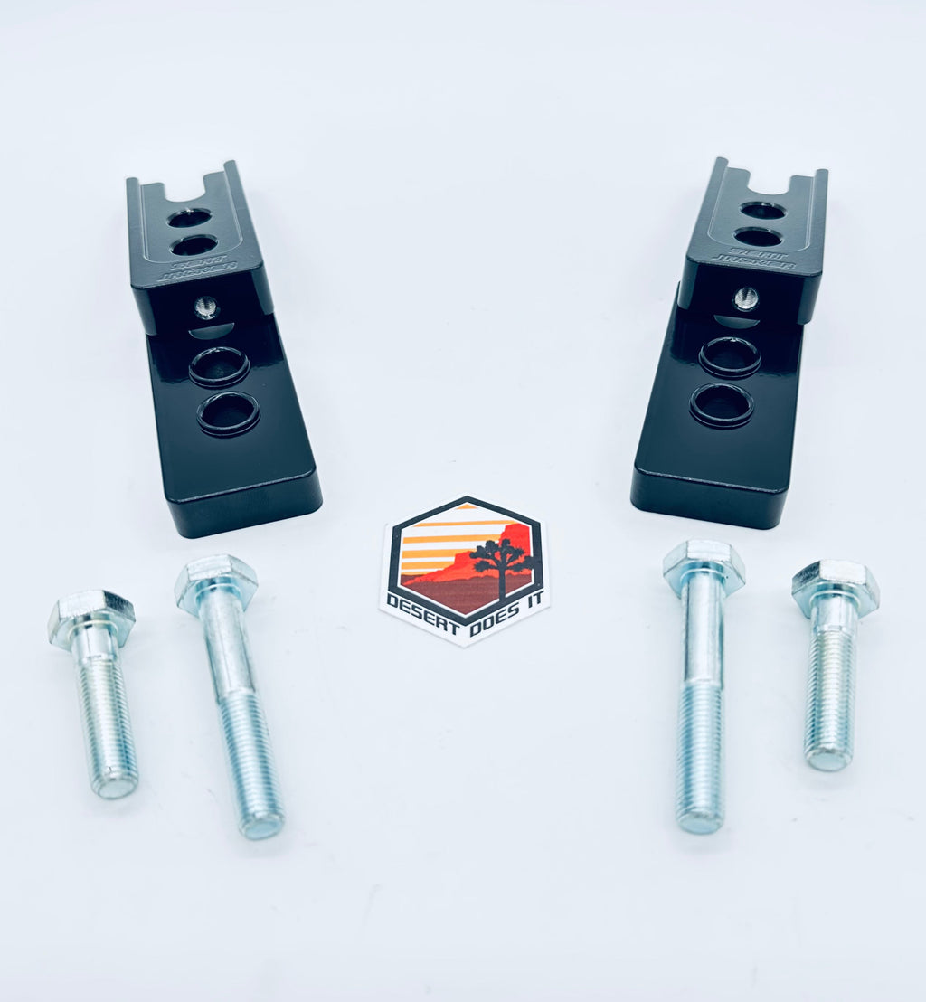 TOYOTA ADJUSTABLE FRONT SEAT JACKERS® (PRIUS, VENZA, CAMRY, AND COROLLA)