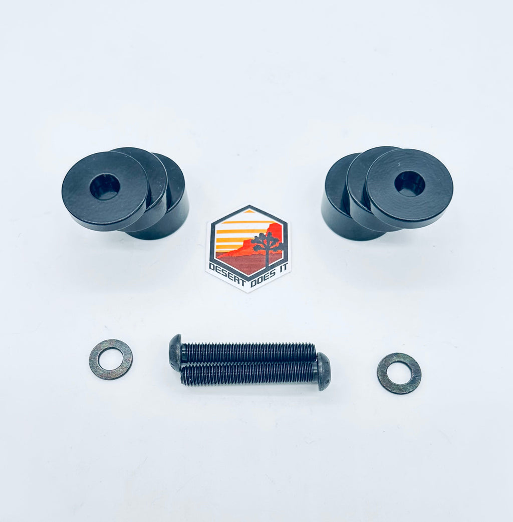 JEEP ADJUSTABLE REAR SEAT JACKERS® (WRANGLER & GLADIATOR)