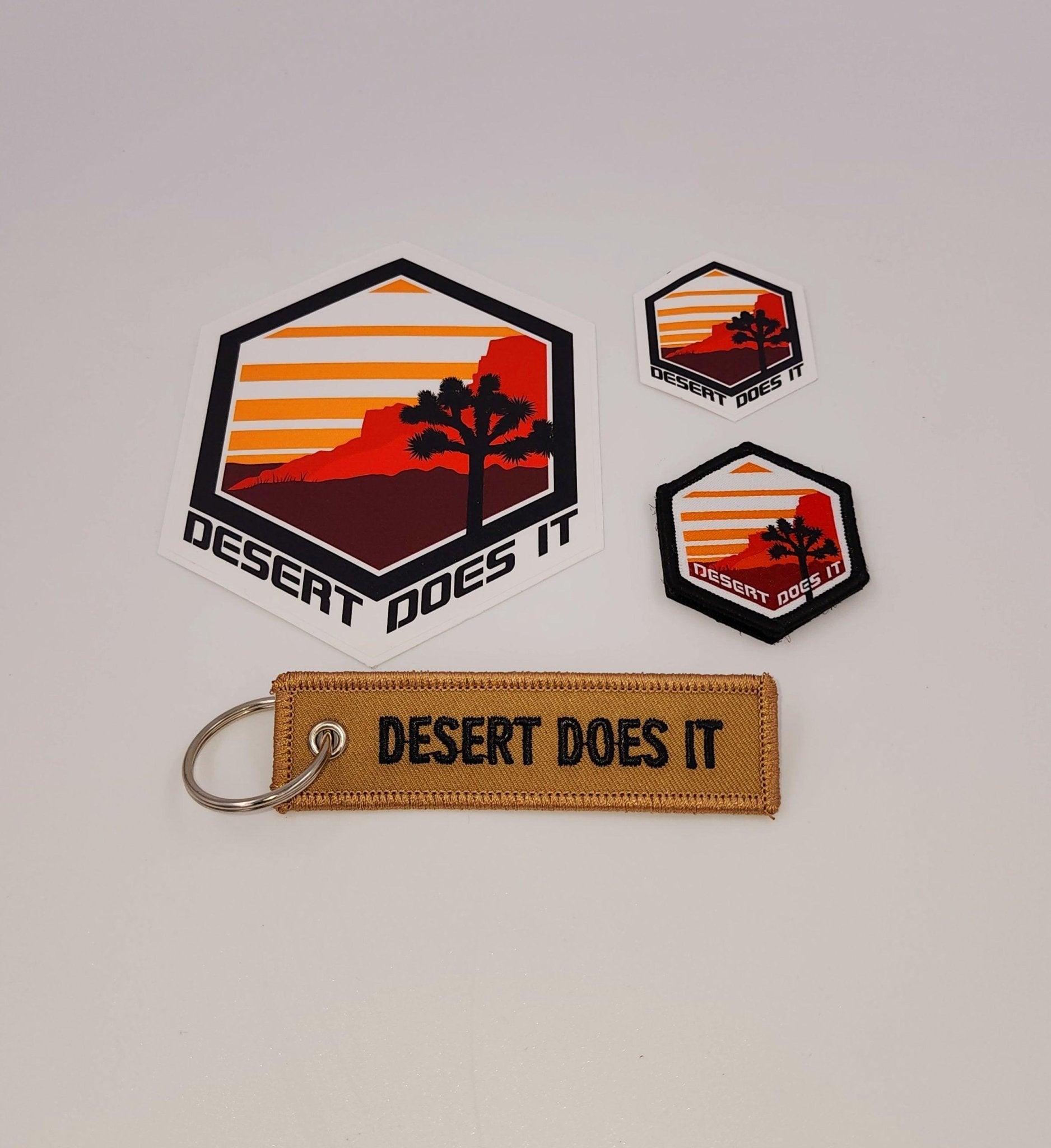 DDI PATCH, STICKER, AND KEYCHAIN KIT